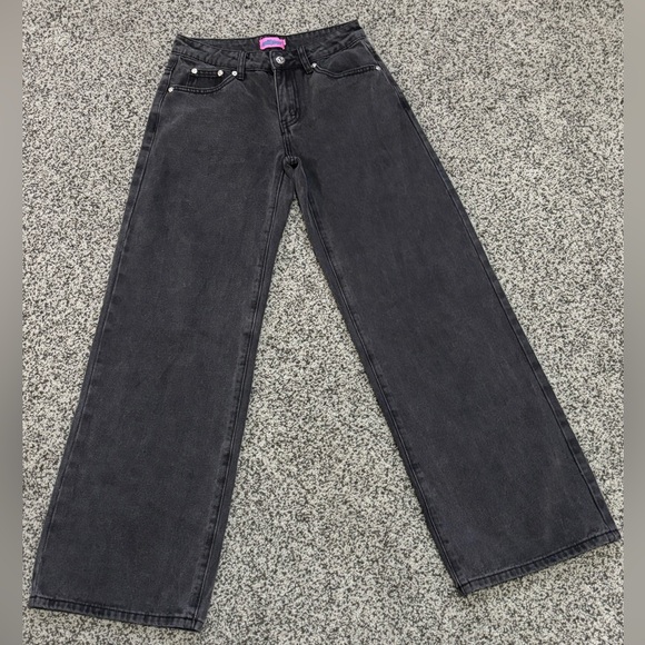 Edikted Men's Dark Gray Relaxed Jeans - Picture 1 of 6
